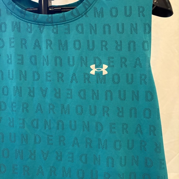 UNDER ARMOUR Women's Velocity WM Jacquard Tank Teal/Green Plus Size 3X - Picture 1 of 6